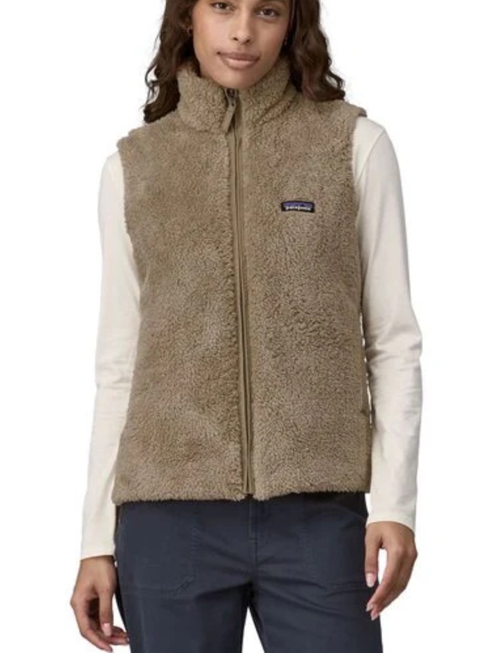 Patagonia Los Gatos Vest Beige Tan Small